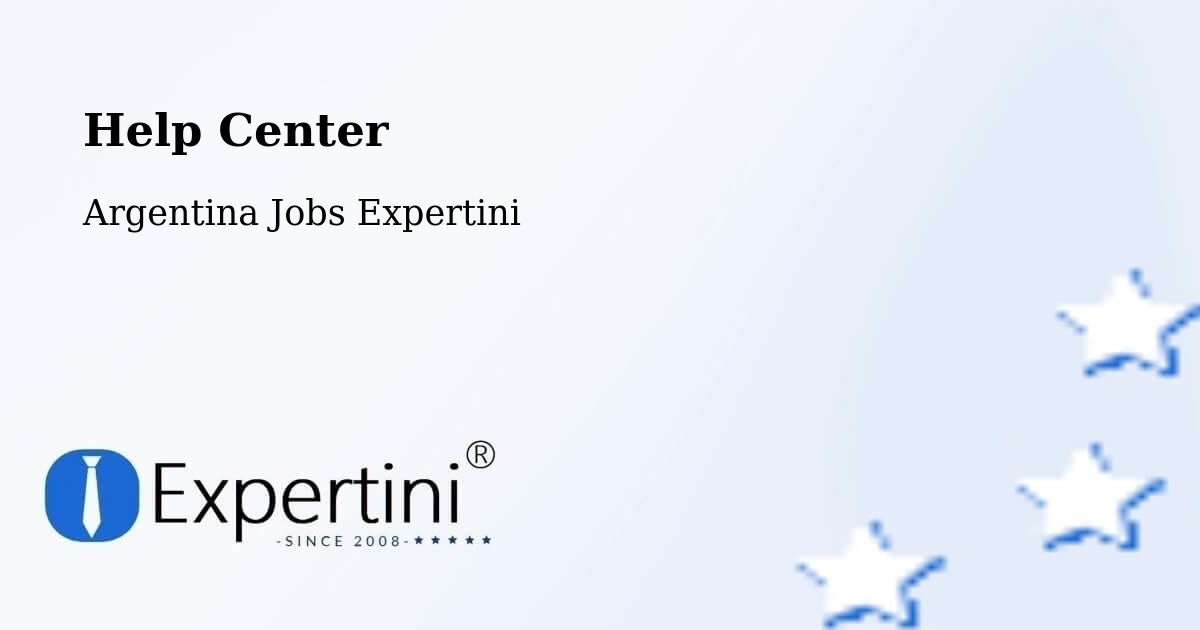 Help Center – Departamento De San Roque - Argentina Jobs Expertini