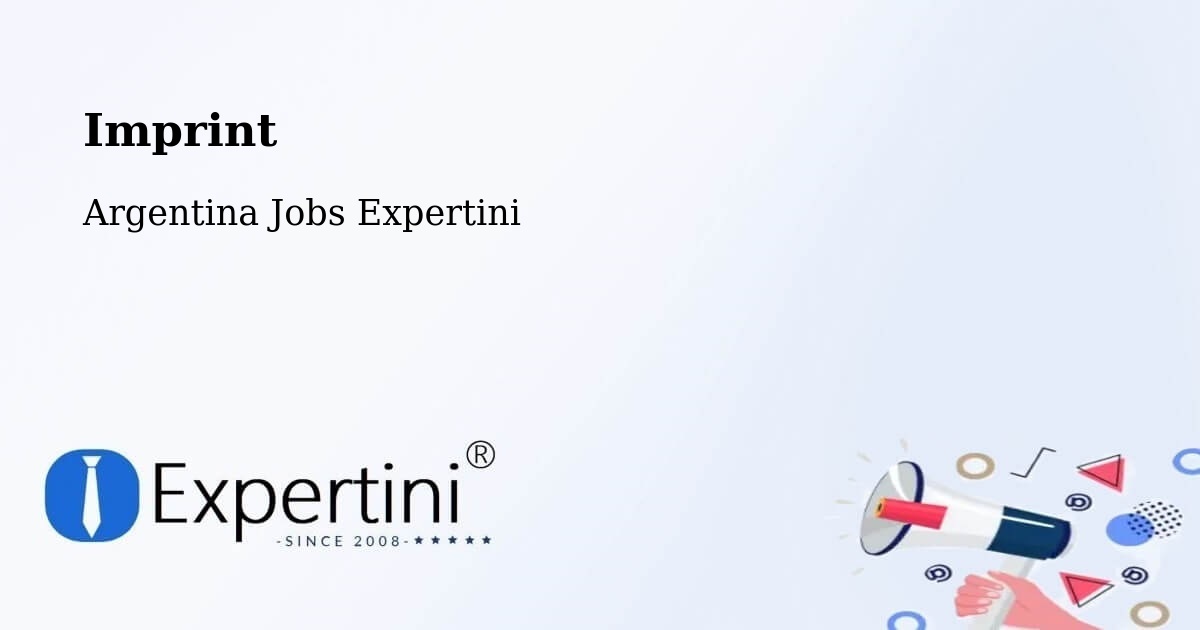 Imprint – Departamento De San Roque - Argentina Jobs Expertini