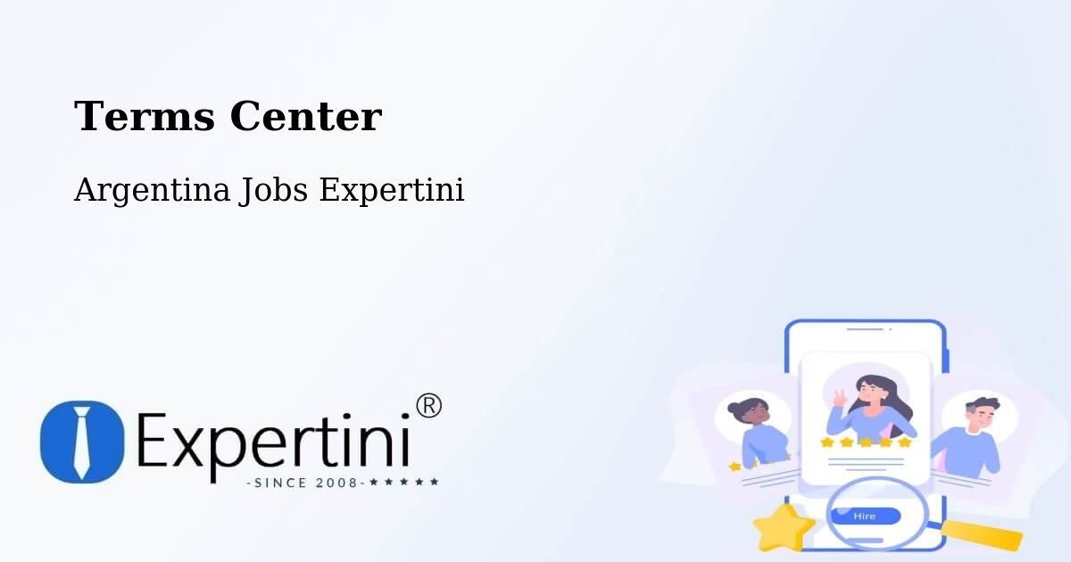 Terms of Service – Departamento De San Roque - Argentina Jobs Expertini